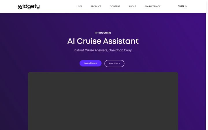 Screenshot of widgety.co.uk