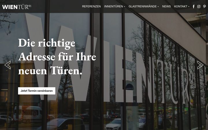 Screenshot of wientuer91.at