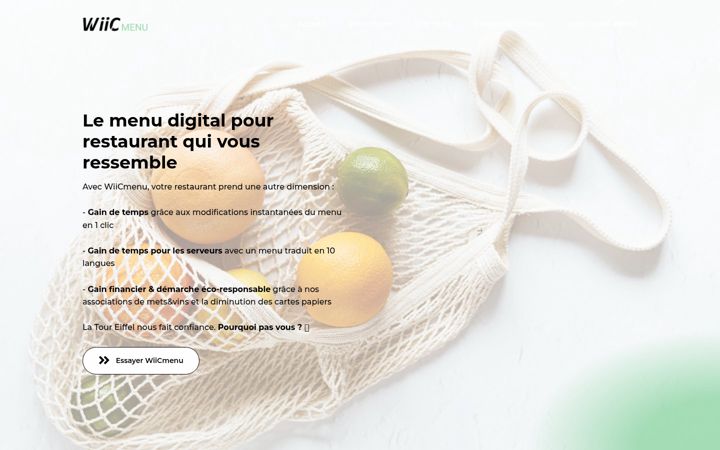 Screenshot of wiicmenu-qrcode.com