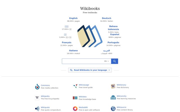 Ekrānuzņēmums no wikibooks.org