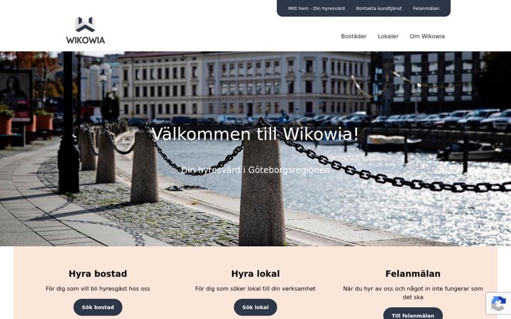 Screenshot of wikowia.se