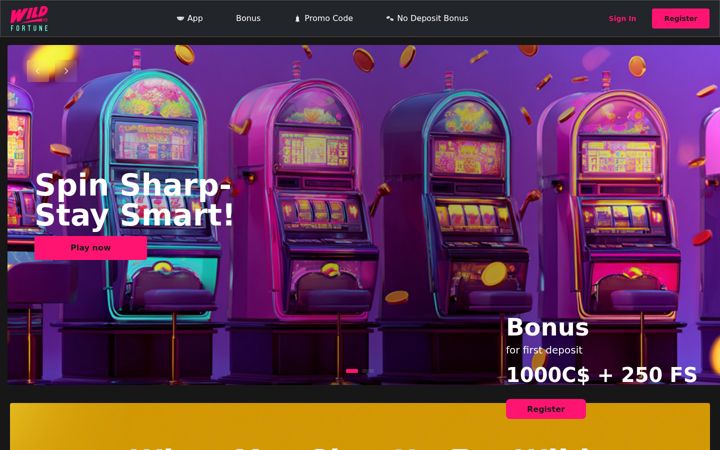 Screenshot of wild-fortune-casino.net