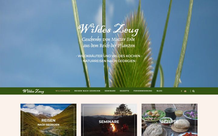 Екранна снимка на wildes-zeug.de