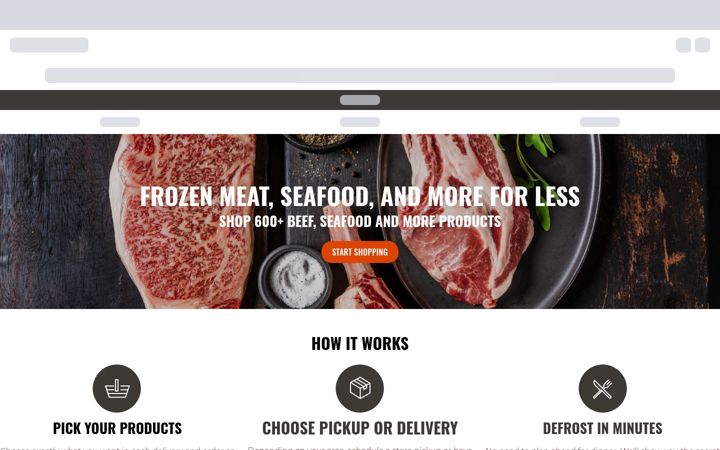 Screenshot of wildforkfoods.com