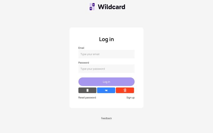 Screenshot of wildmanager.ru