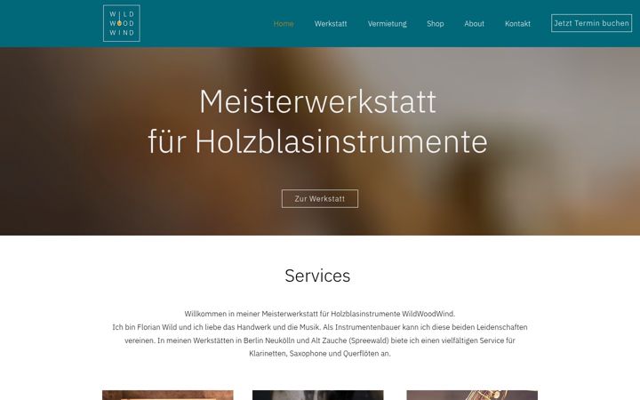 Screenshot di wildwoodwind.de