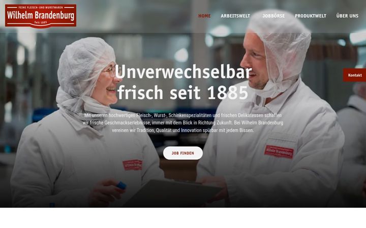 Екранна снимка на wilhelmbrandenburg.de