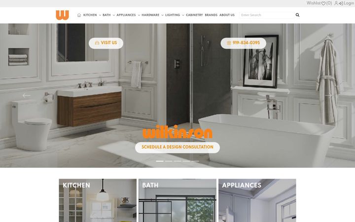 Screenshot of wilkinsonsupplyco.com
