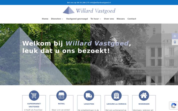 Képernyőkép: willardvastgoed.nl