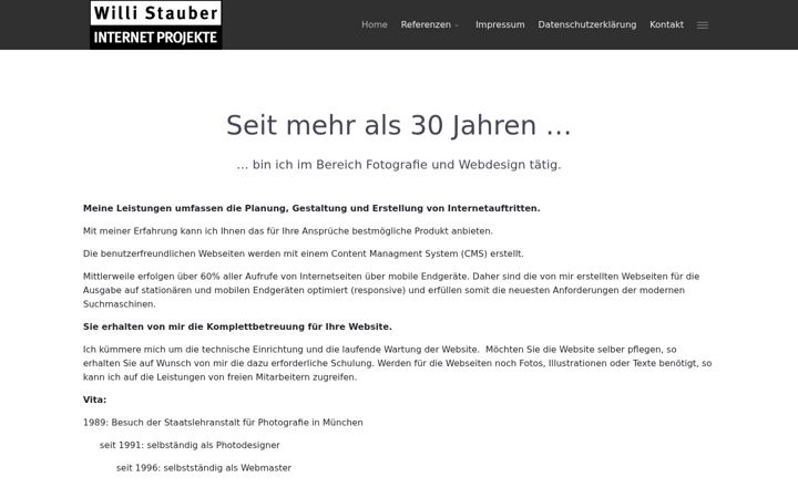 Screenshot of willi-stauber.de