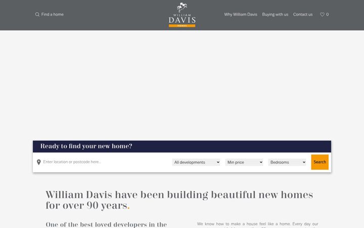 Screenshot of williamdavis.co.uk