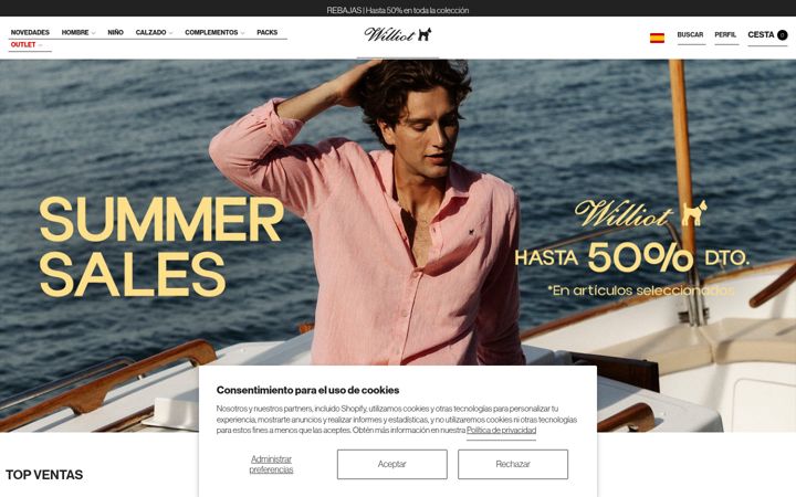 Screenshot of williot.com