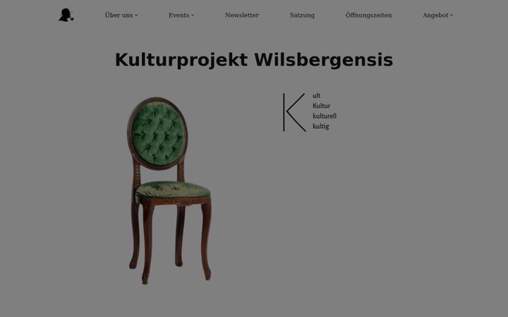 Skærmbillede af wilsbergensis.de