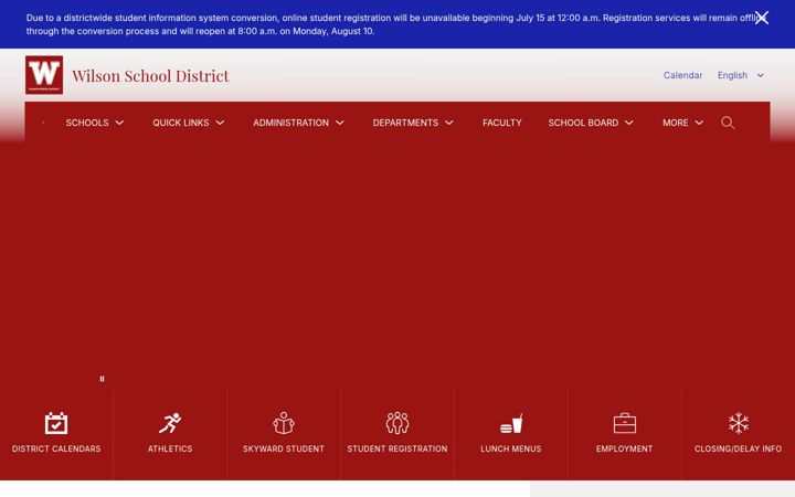 Screenshot of wilsonsd.org