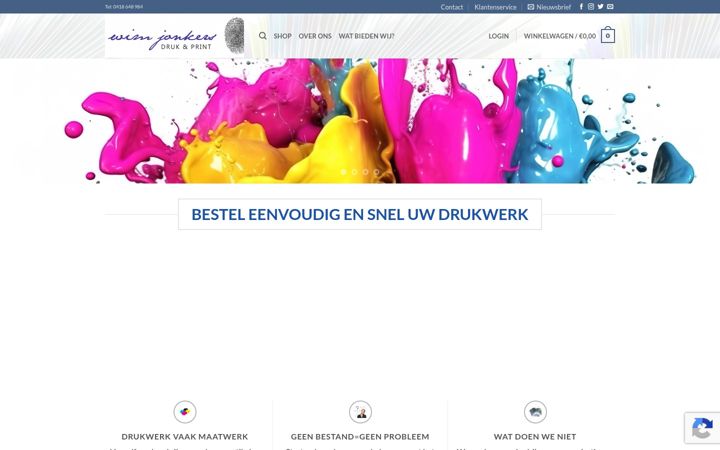Screenshot of wimjonkers.nl
