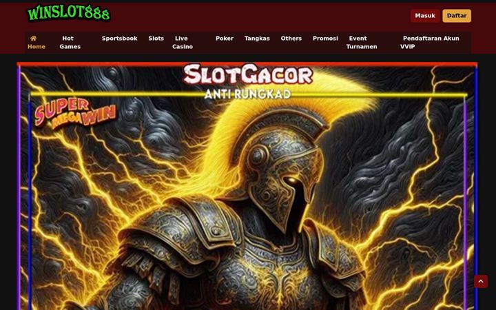 Screenshot of win-slot888.com
