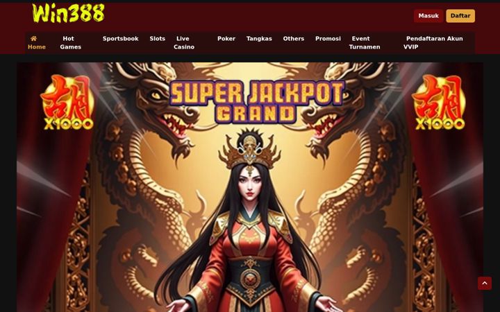 Capture d'écran de win388slot.com