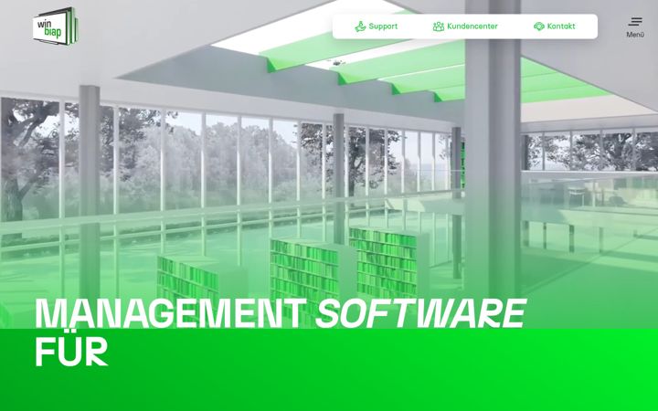 Screenshot of winbiap.de