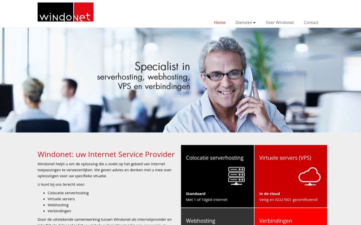 Screenshot of windonet.nl
