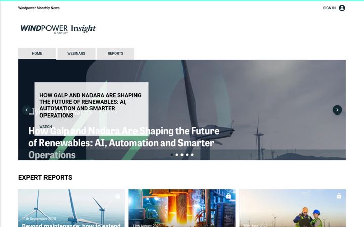 Skærmbillede af windpowermonthlyinsight.com