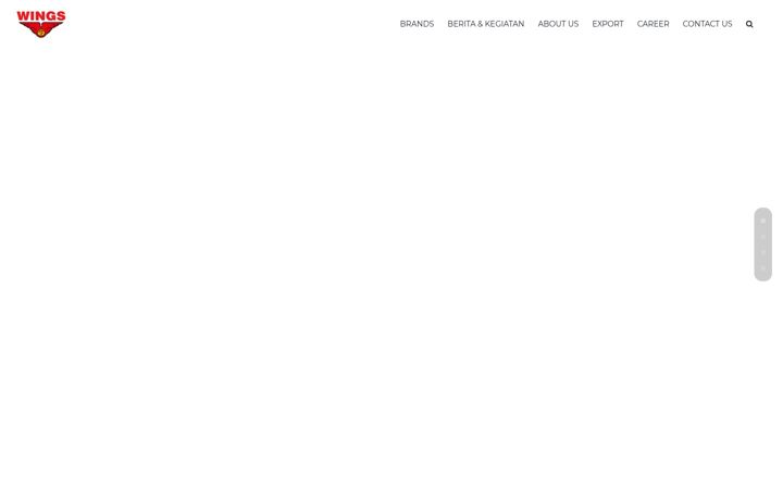 Screenshot of wingscorp.com