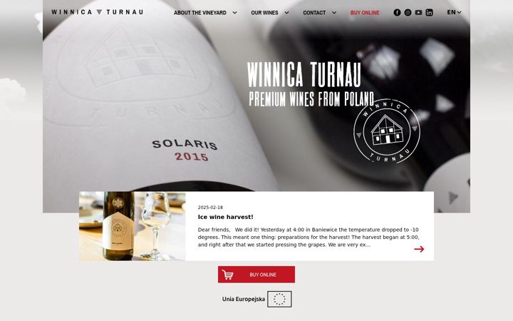 Captura de ecrã de winnicaturnau.pl