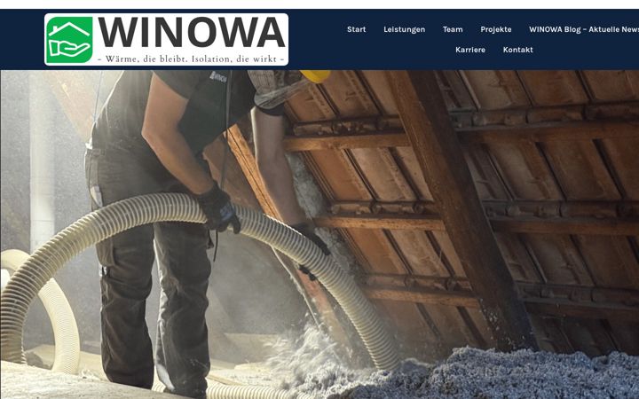 Snímek obrazovky winowa-einblasdaemmung.de