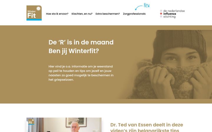 Screenshot of winterfit.nl