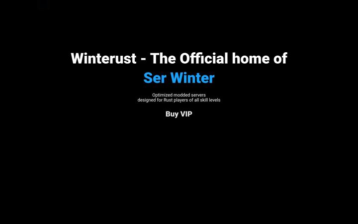 Screenshot of winterust.net
