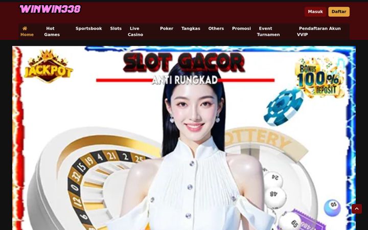 Ekrano kopija winwin338.com