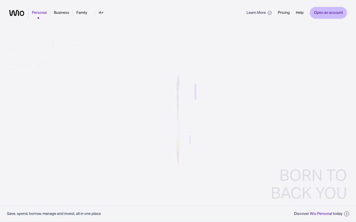Screenshot of wio.io