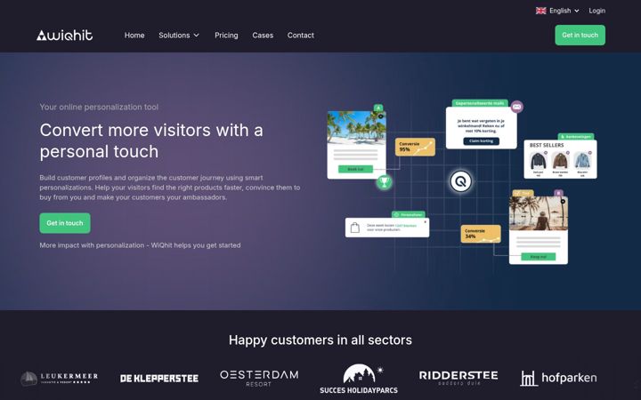 Screenshot of wiqhit.com