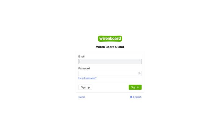 Snímek obrazovky wirenboard.cloud