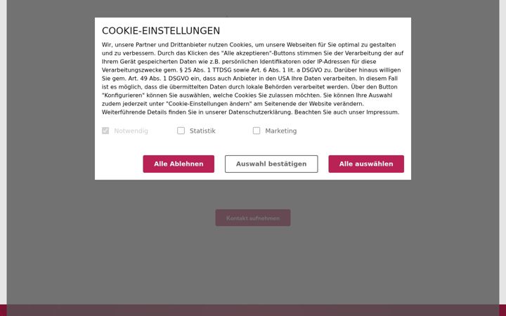 Screenshot of wirth-horn.de