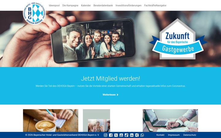 Screenshot of wirtshauskultur.bayern