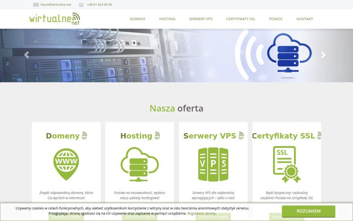 Screenshot von wirtualne.net