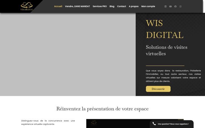 Screenshot of wis-digital.com