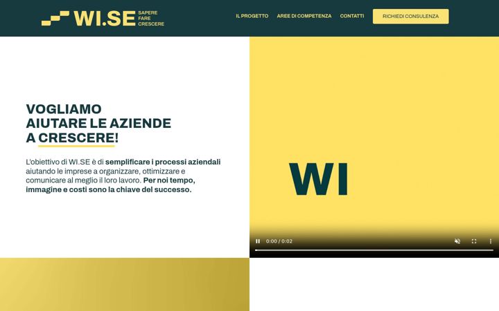 Screenshot of wise-srl.com