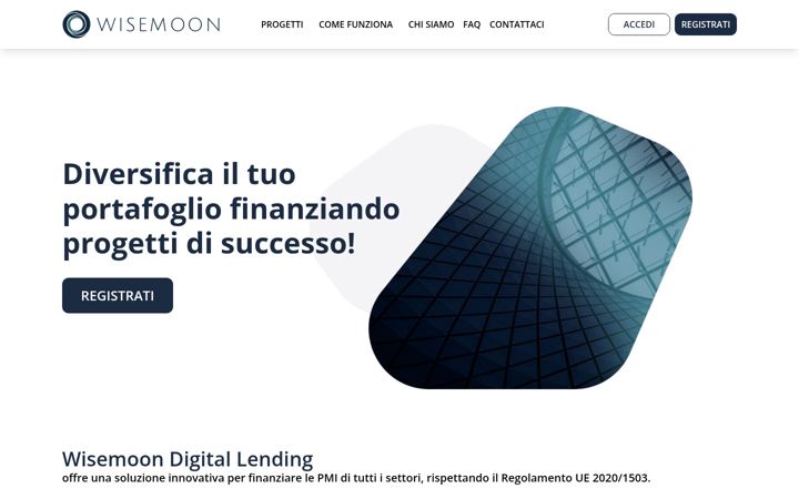 Screenshot of wisemoon.eu