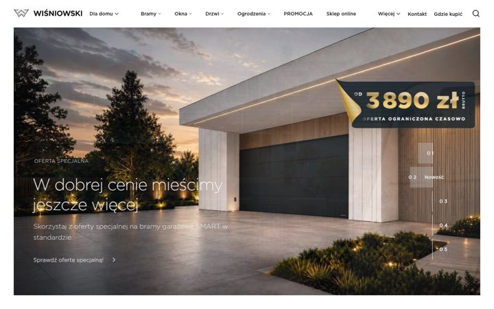 Screenshot of wisniowski.pl