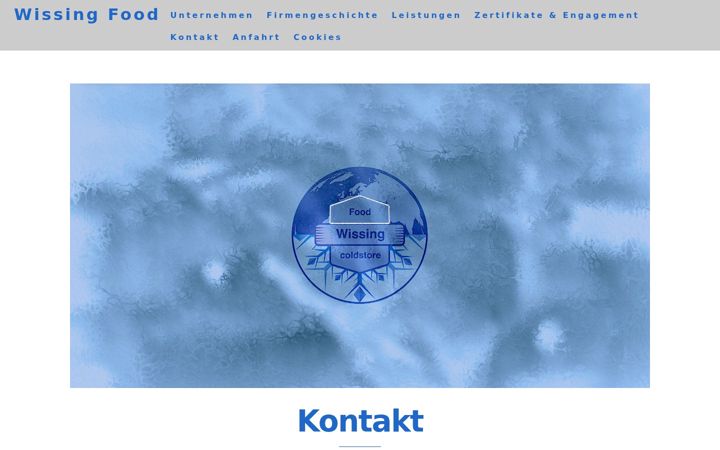 Képernyőkép: wissingfood.de