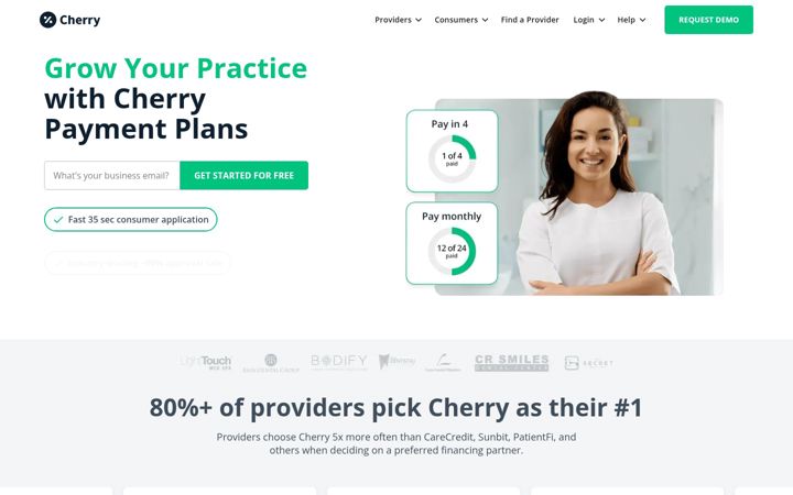 Screenshot of withcherry.com