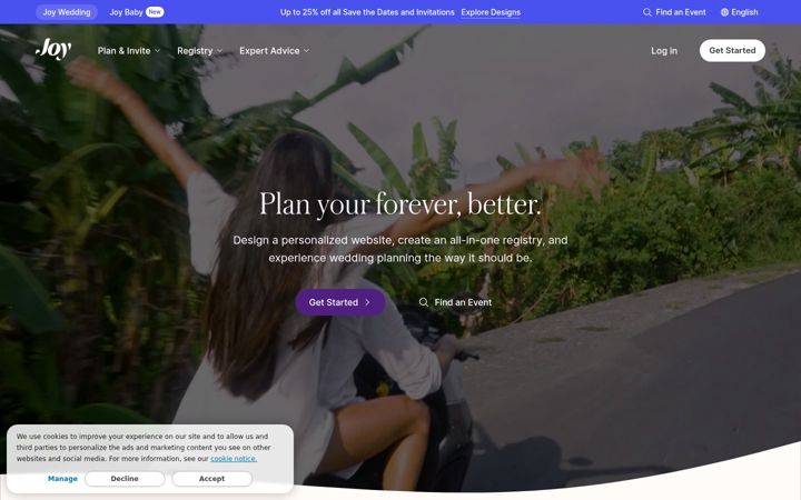 Screenshot of withjoy.com