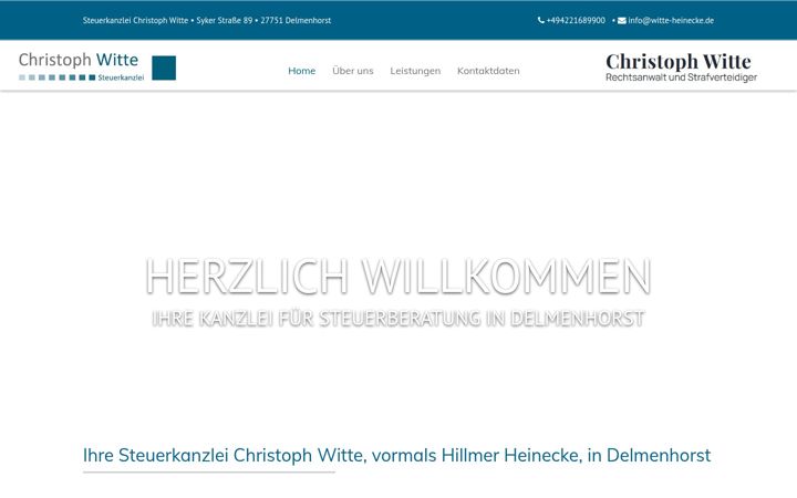 Zrzut ekranu witte-heinecke.de
