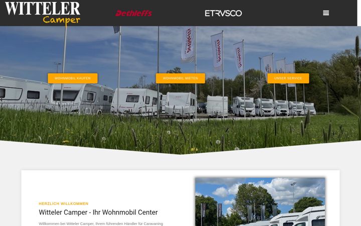 Screenshot του witteler-camper.de