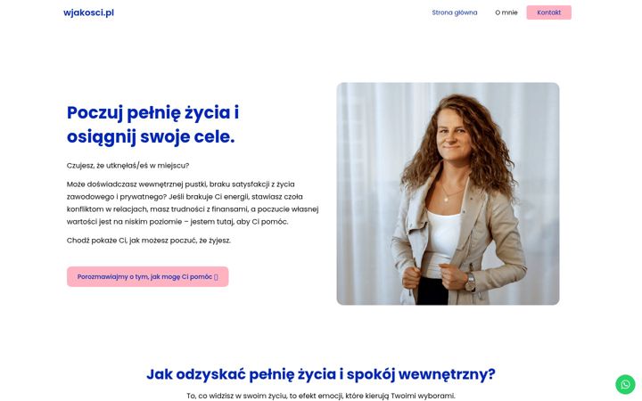 Screenshot di wjakosci.pl