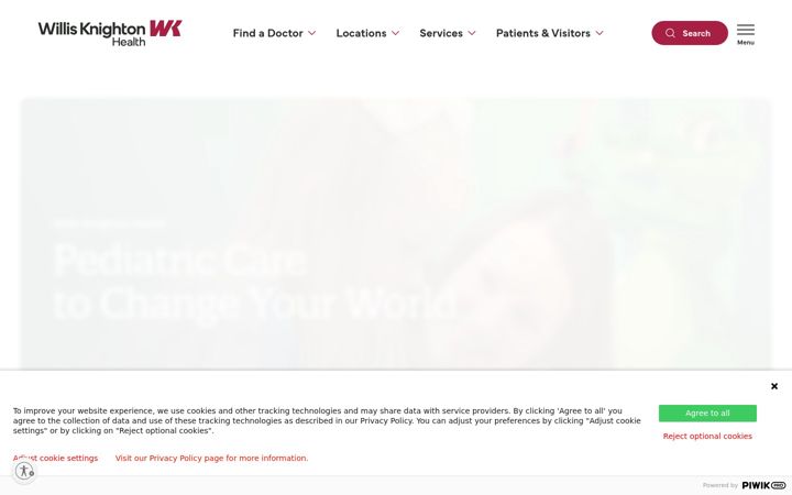Screenshot of wkhs.com