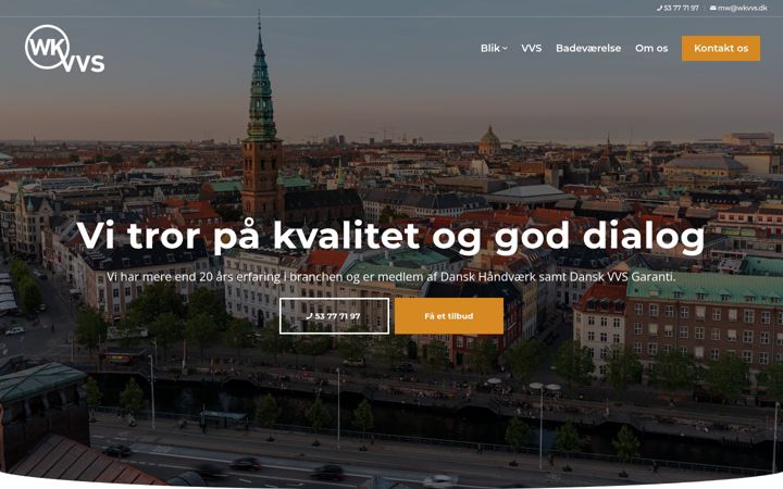 Screenshot of wkvvs.dk