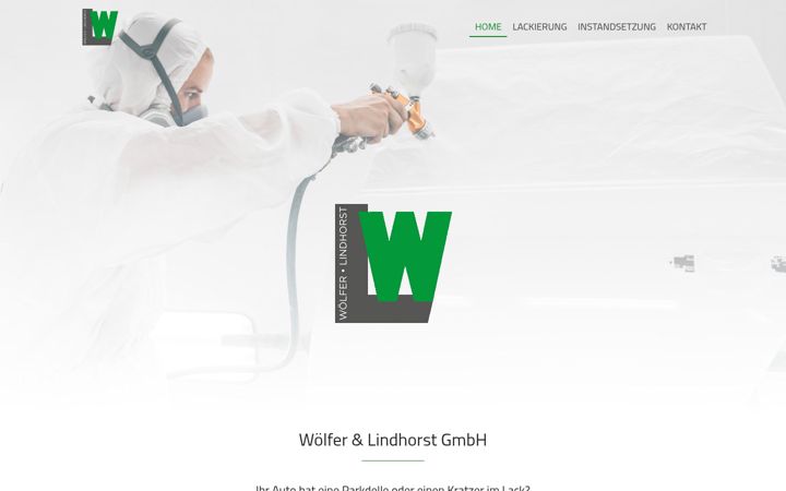 Screenshot του wl-lack.de