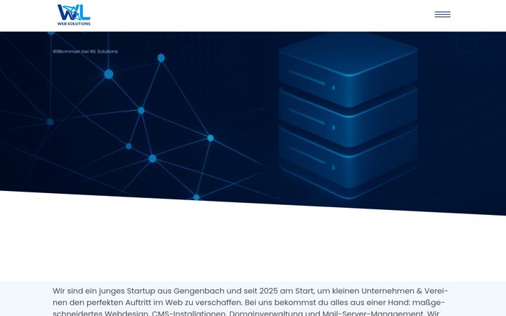 Screenshot van wl-web.com